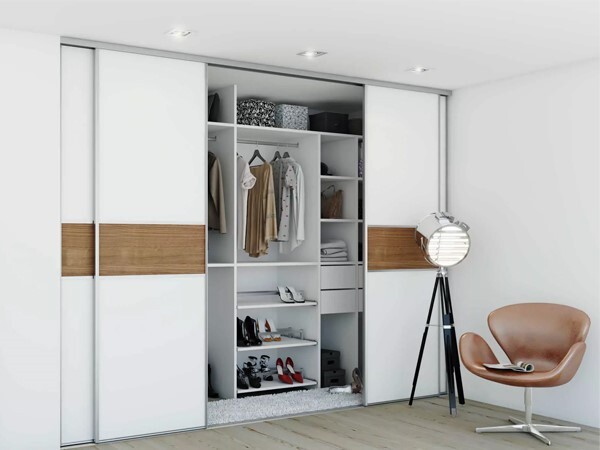 Mẫu tủ quần áo 3 cánh kịch trần