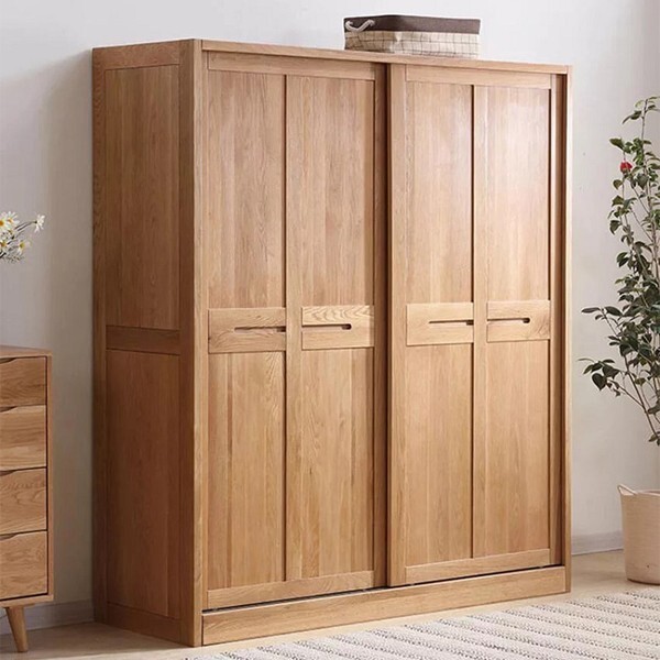 Mẫu tủ đựng quần áo cửa lùa đơn giản