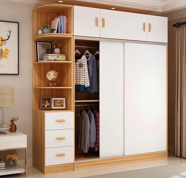 Tủ quần áo cánh lùa 5 cánh