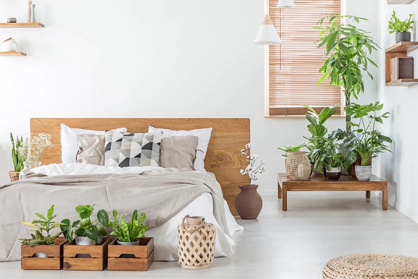 Bố trí nội thất phòng ngủ phù hợp với không gian