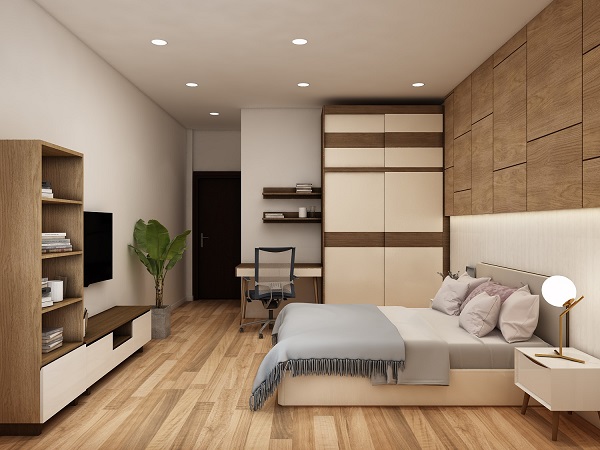 Các nguyên tắc bố trí phòng ngủ hợp lý