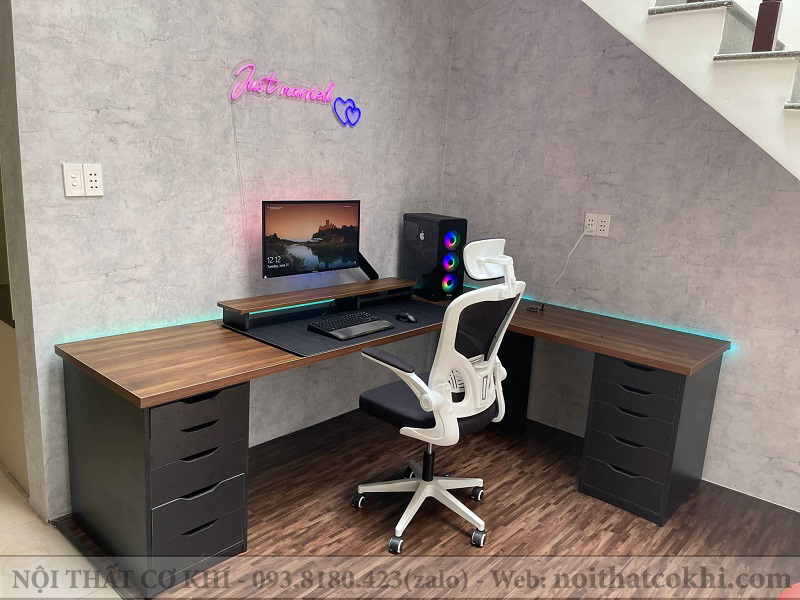 bàn IKEA chữ L