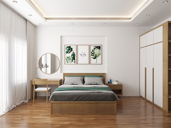 Thiết kế nội thất phòng ngủ đẹp diện tích nhỏ  Công ty Thiết kế Thi Công  Xây Dựng Khai Đạt