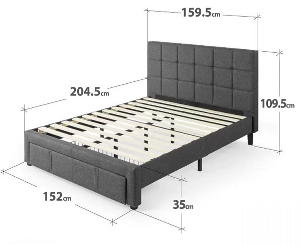 Kích thước giường đơn