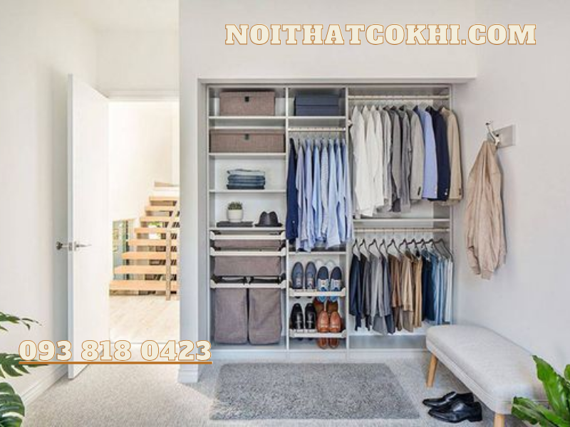 Mách Bạn 10 Cách Sắp Xếp Tủ Quần Áo Trong Phòng Ngủ