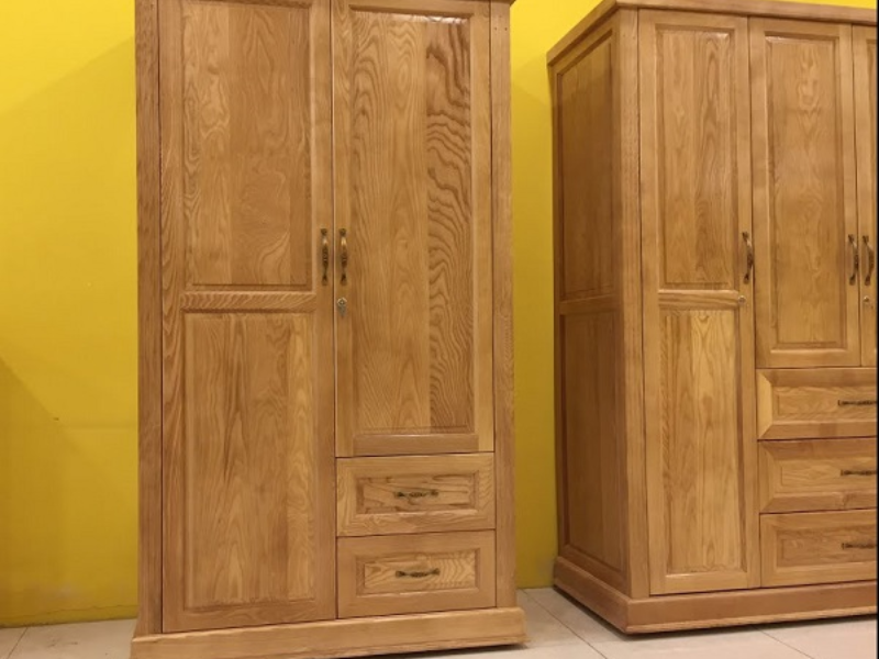 KÍCH THƯỚC TỦ QUẦN ÁO 2 CÁNH TIÊU CHUẨN LÀ BAO NHIÊU?