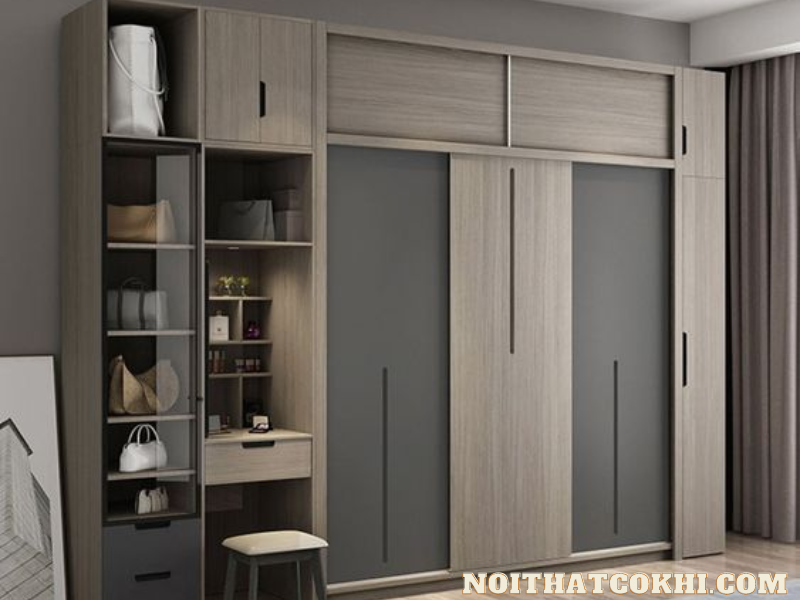 Tủ Quần Áo 3 Cánh Lùa Đa Dạng Mẫu Mã | Giao Nhanh Trong Ngày