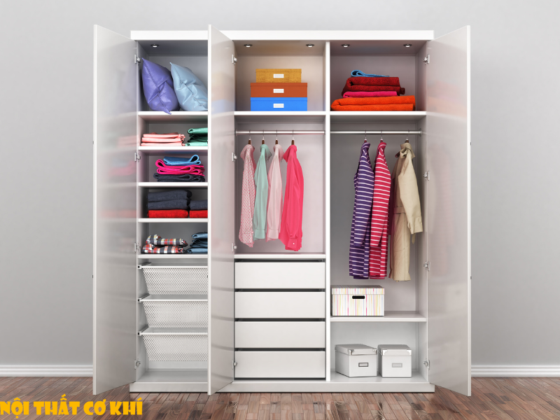 Tủ quần áo nhiều ngăn