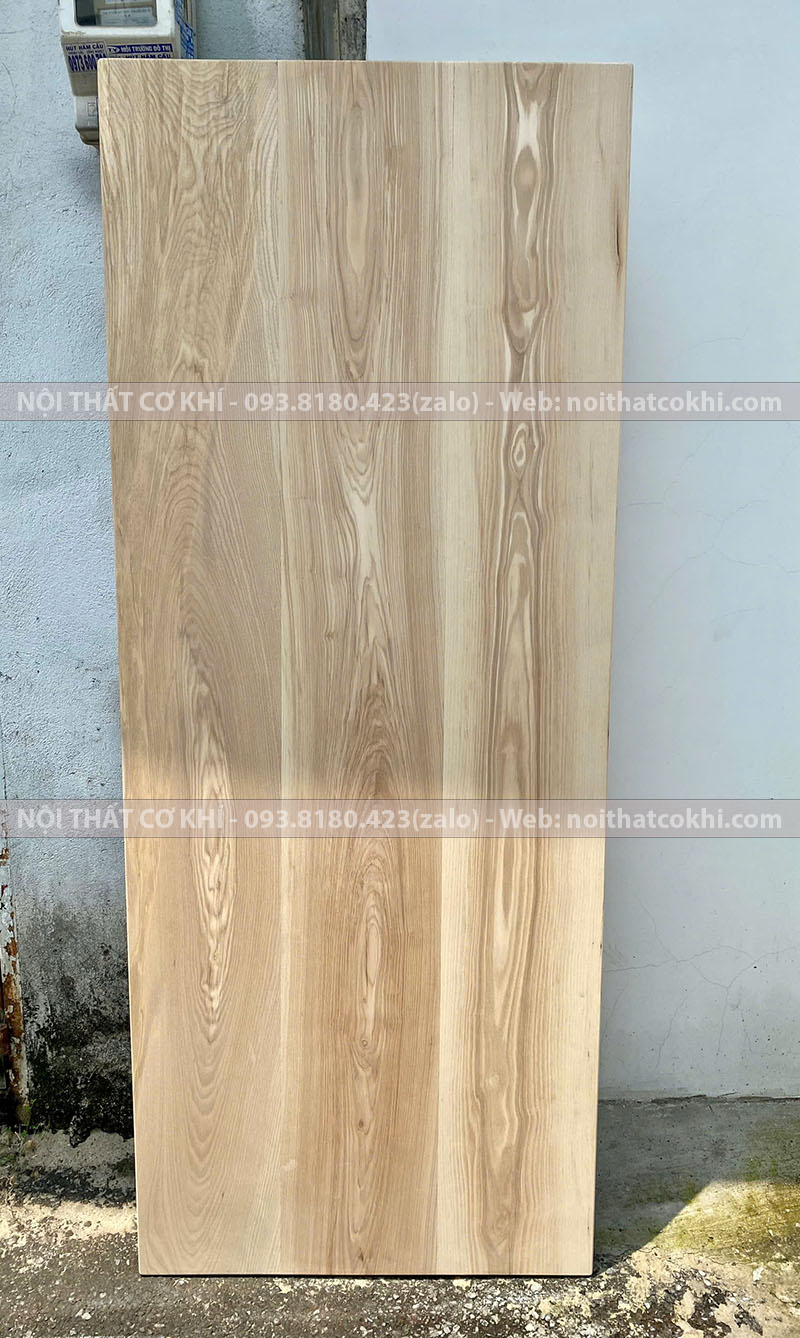 Mặt Bàn Gỗ Sồi Tự Nhiên 200x80cm Dày 27mm