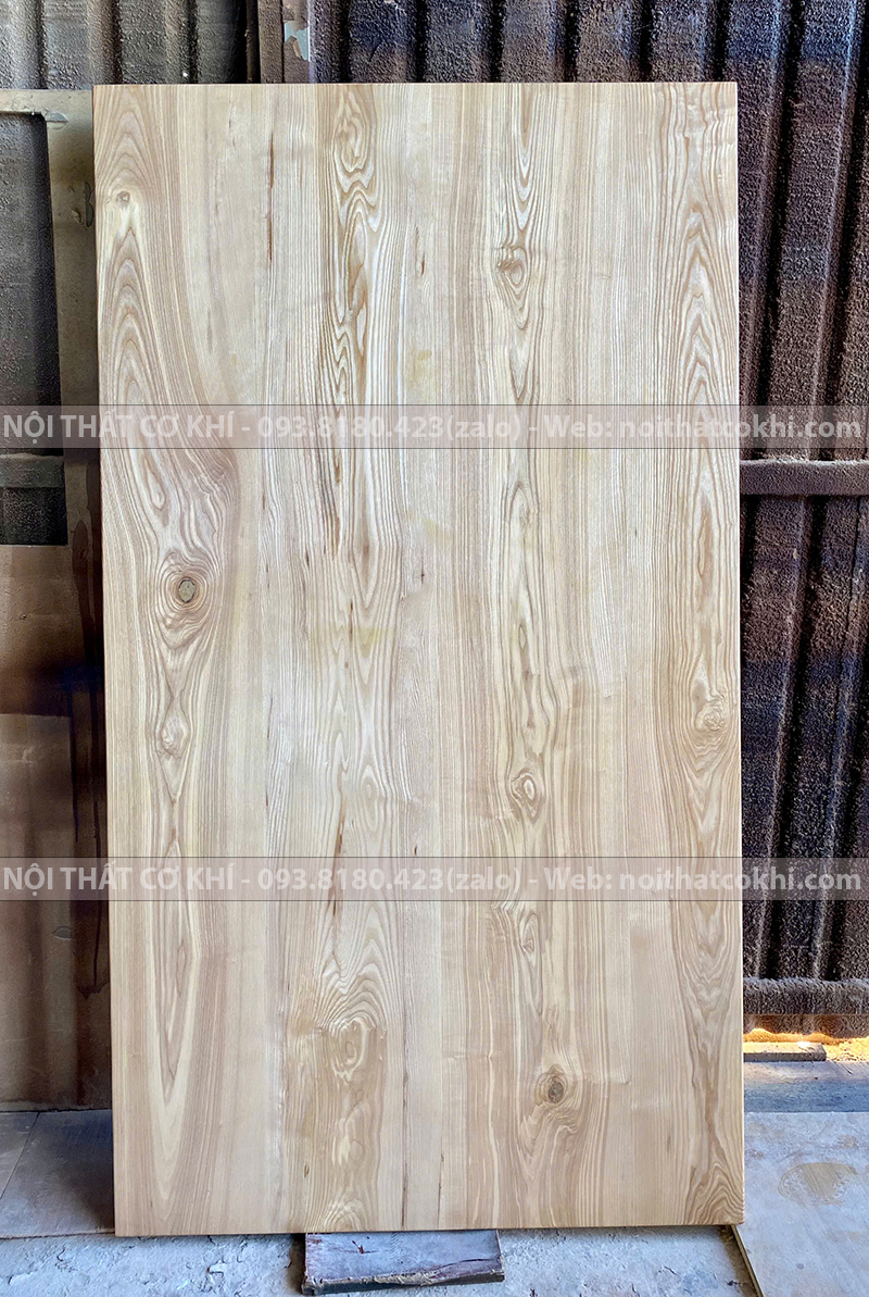 Mặt Bàn Gỗ Sồi Tự Nhiên 180x100cm Dày 27mm