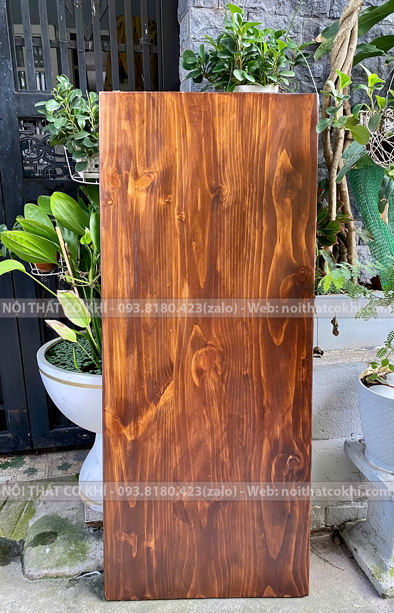 Mặt Bàn Gỗ Thông Tự Nhiên 160x66cm Dày 4cm