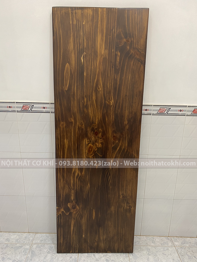 Mặt Bàn Làm Việc Gỗ Thông 180x60cm Dày 4cm