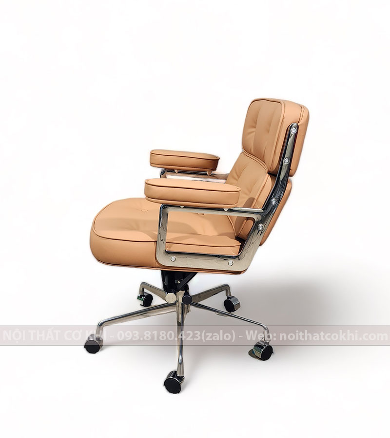 Ghế Giám Đốc Da Cao Cấp Màu Nâu AK995