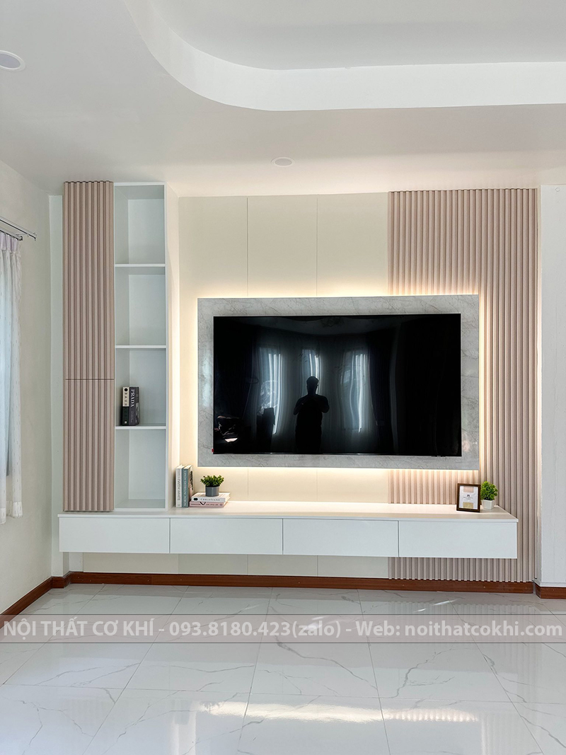 Vách Kệ Tivi Treo Tường VK12