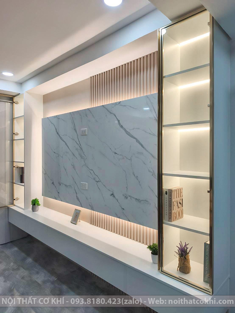 Vách Kệ Tivi Treo Tường VK17