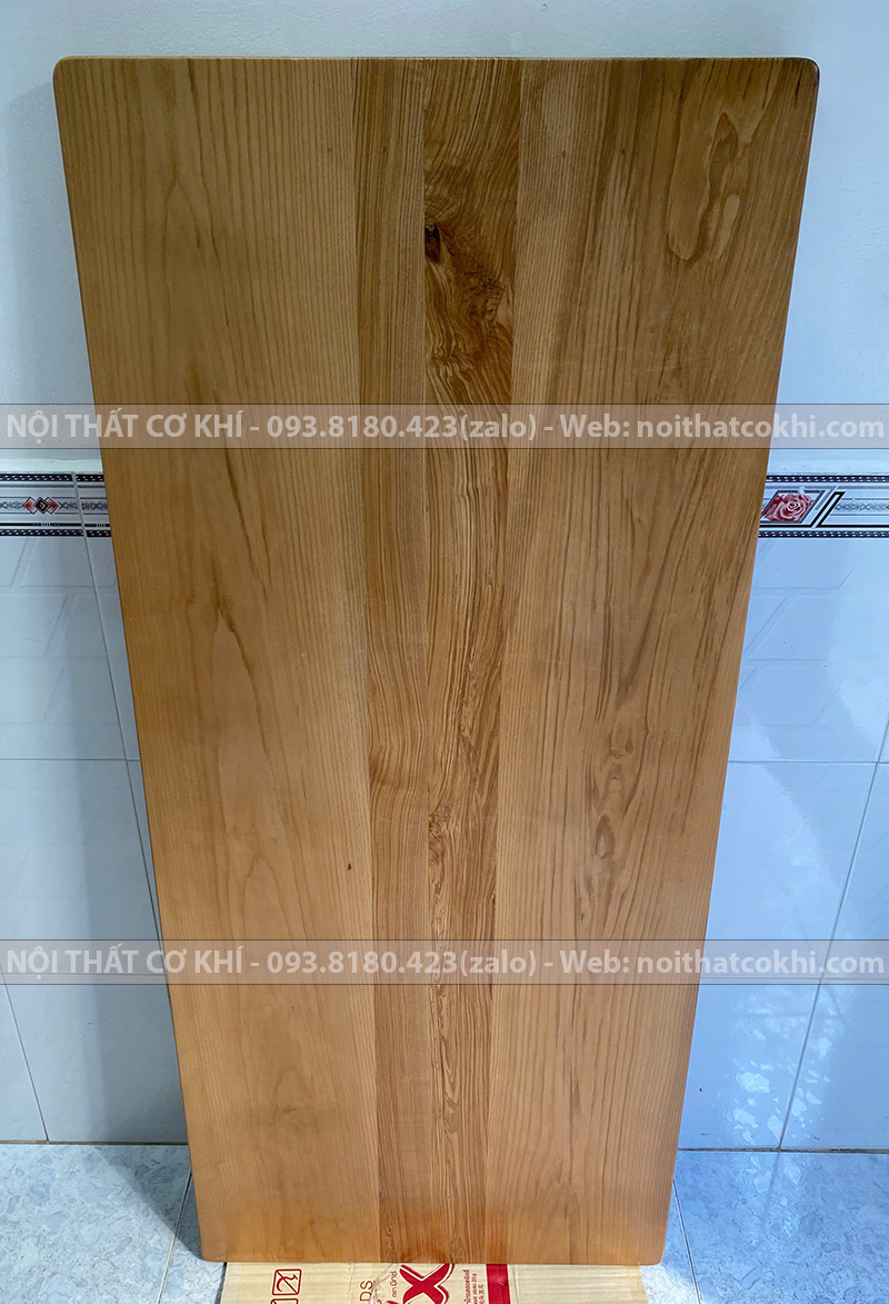 Mặt Bàn Gỗ Sồi Tự Nhiên 160x60cm Dày 27mm