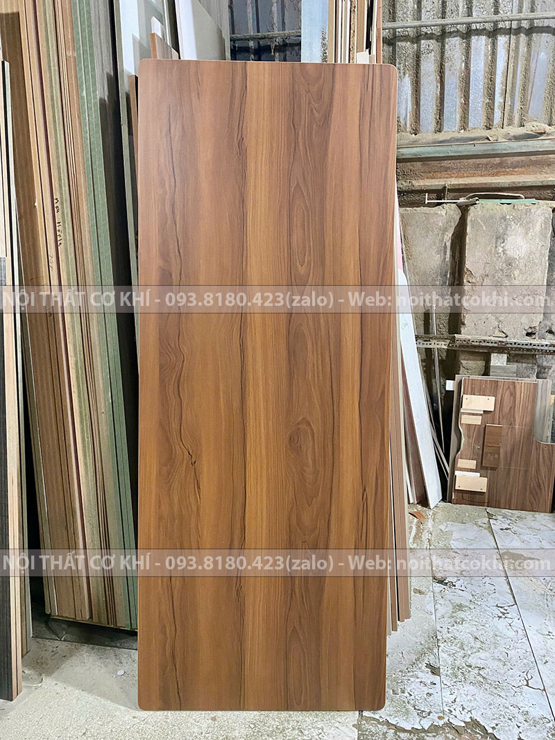 Mặt Bàn Gỗ Công Nghiệp Màu Vân Gỗ Nâu 180x70cm
