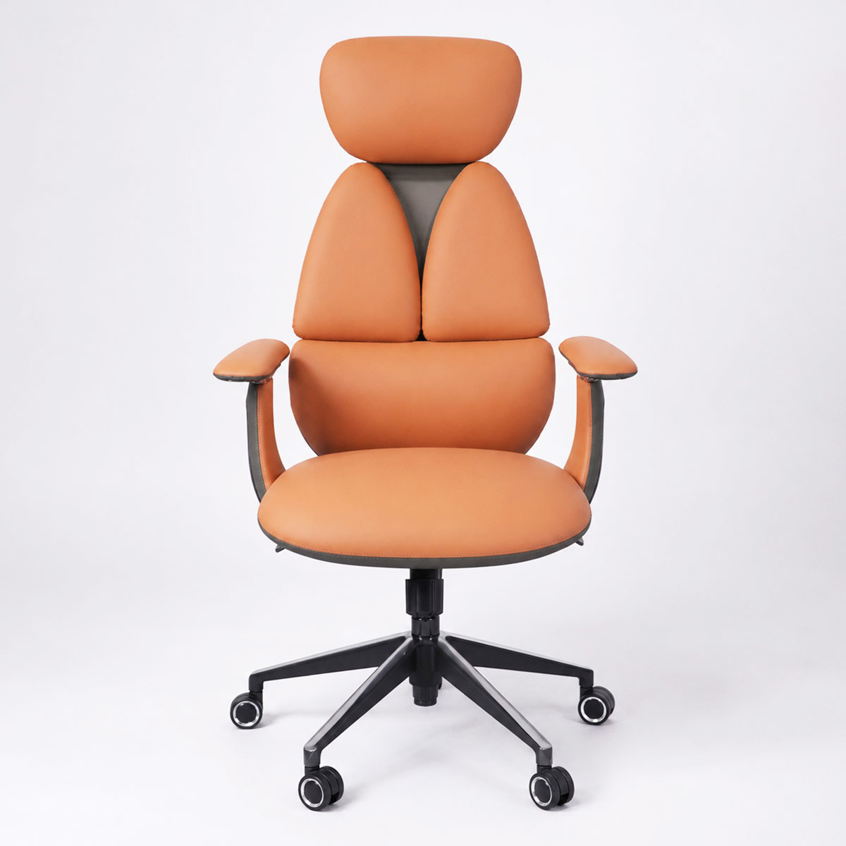 Ghế Giám Đốc Da Cao Cấp GTT997 Màu Xám Nâu
