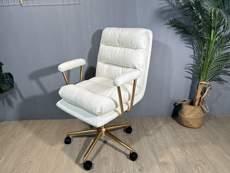 Ghế Văn Phòng Phong Cách Bắc Âu GTT168 Màu Trắng